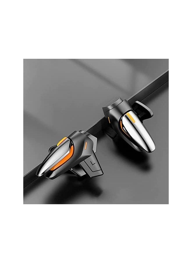 1 Pair Mobile Trigger, Game Controller Trigger, Mobile Game Accessories, High Sensitivity, Mobile Game Controller for Pubg, Fortnite, Call Of Duty Mobile Game, Pubg Triggers