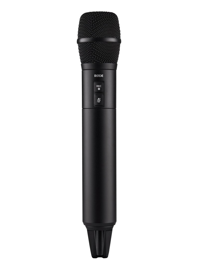 Wireless Handheld Condensor Mic Pro Interviewpro Black