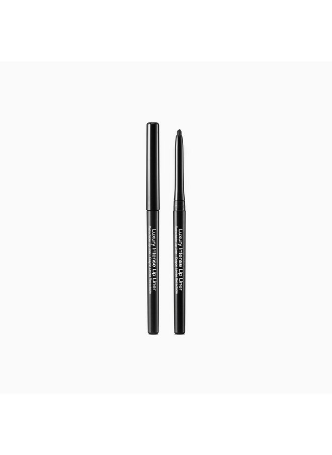 Luxury Intense Lip Liner 4 Pack (Dark Plum Purple, Deep Red, Bright Red, Black)