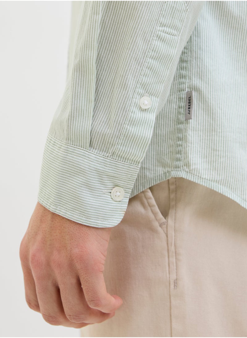 Jrebrow Stripe Regular Fit Shirt
