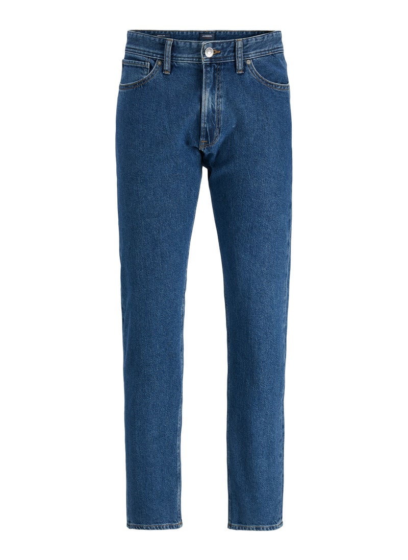 Jrebryan Jjcraft Realxed Fit Mid Wash Jeans