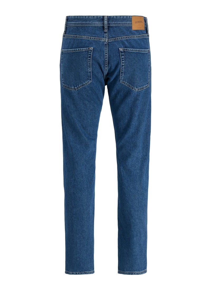 Jrebryan Jjcraft Realxed Fit Mid Wash Jeans