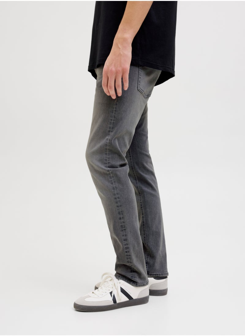 Jrebluke Jjcraft Stright Fit Light Wash Jeans