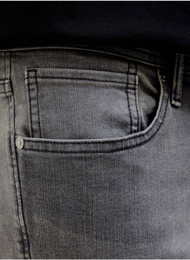Jrebluke Jjcraft Stright Fit Light Wash Jeans