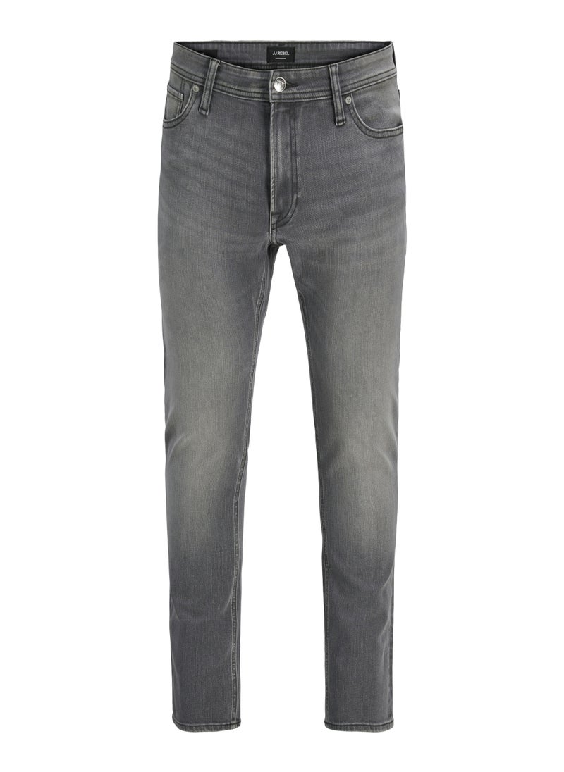 Jrebluke Jjcraft Stright Fit Light Wash Jeans
