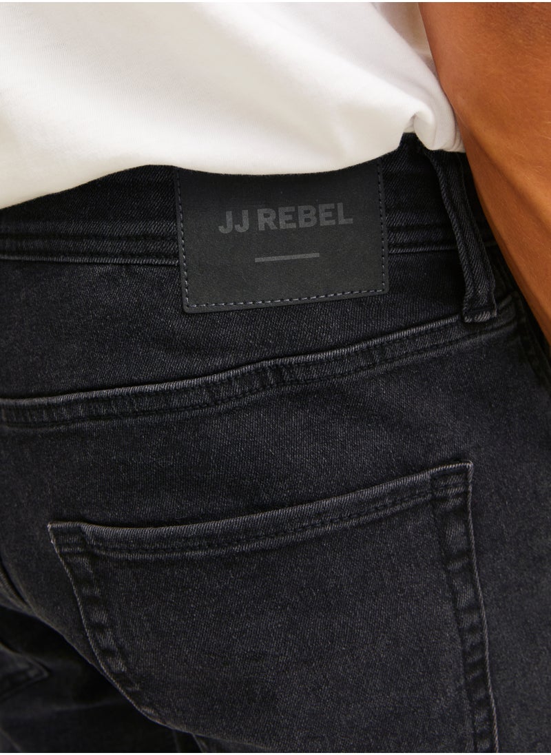 Jrebadam Jjcraft Stright Fit Rinse Wash Jeans