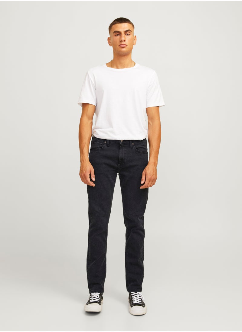 Jrebadam Jjcraft Stright Fit Rinse Wash Jeans