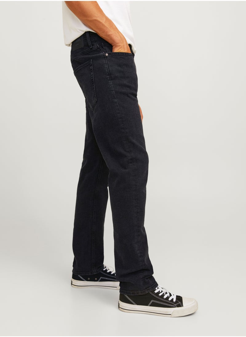 Jrebadam Jjcraft Stright Fit Rinse Wash Jeans