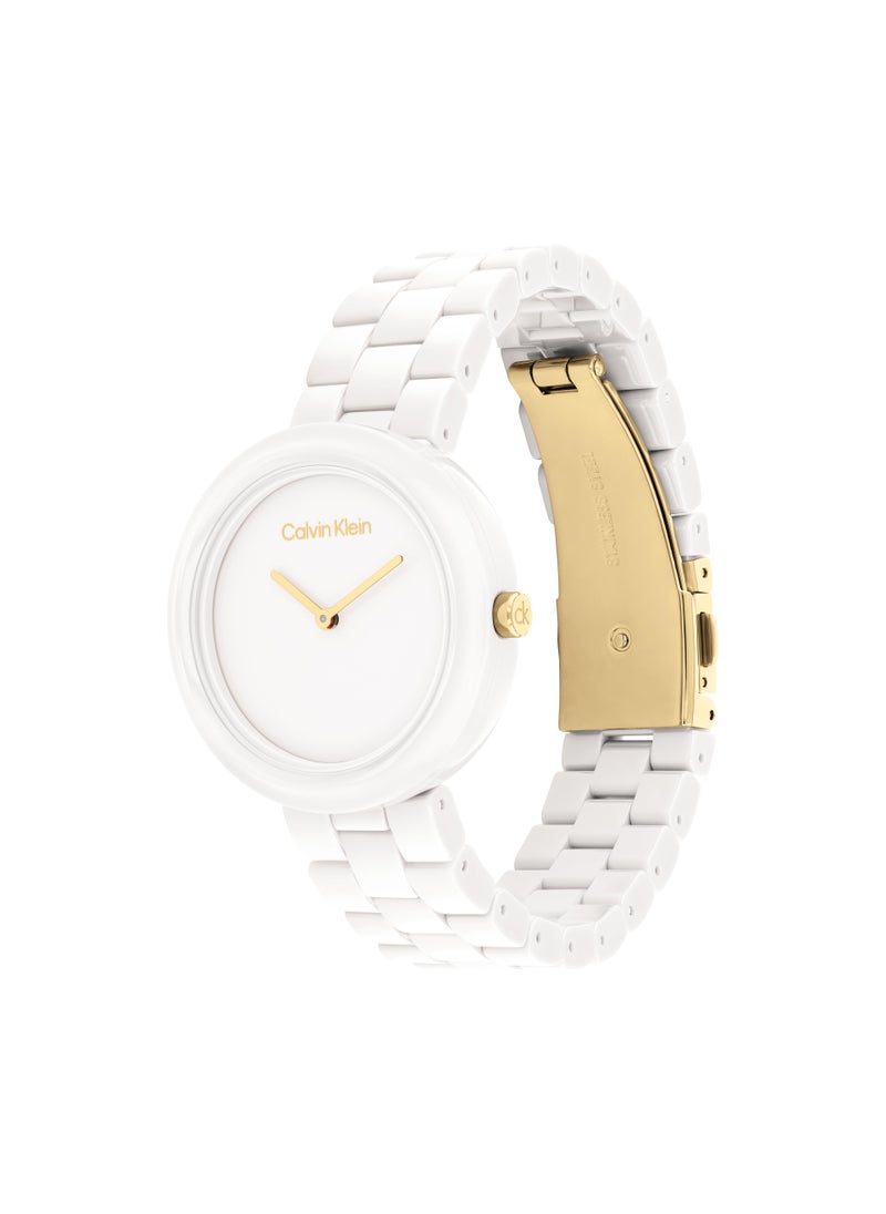 Pure Steel Strap Analog Watch