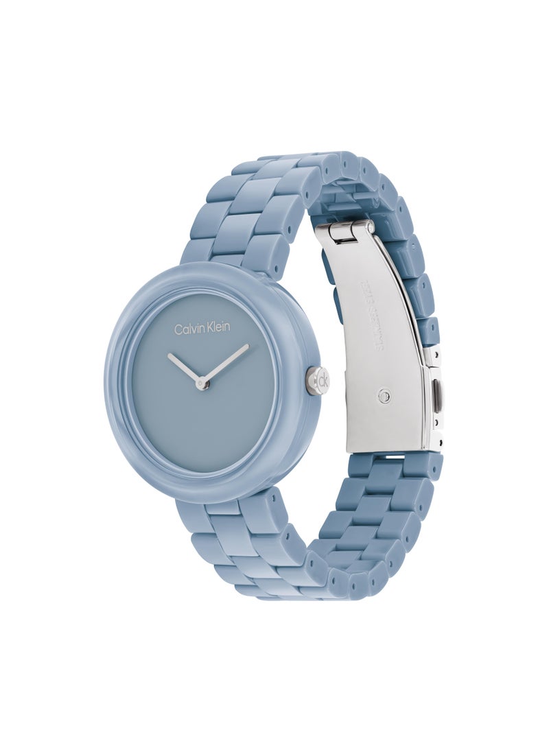 Pure Steel Strap Analog Watch