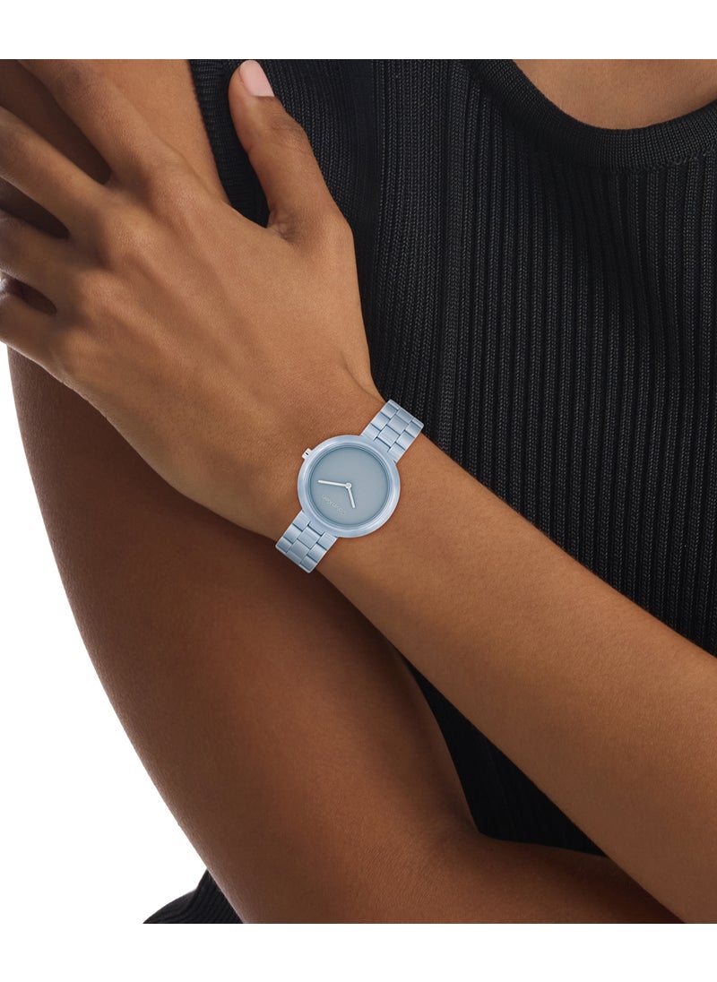 Pure Steel Strap Analog Watch