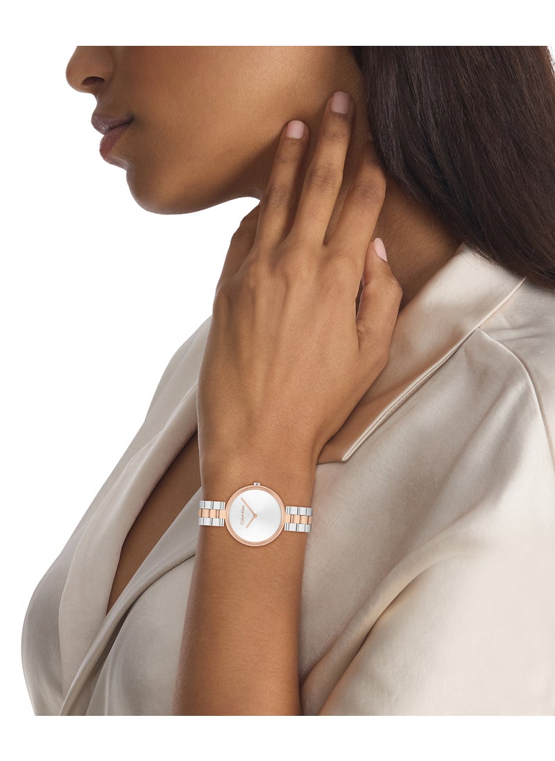Gleam Steel Strap Analog Watch