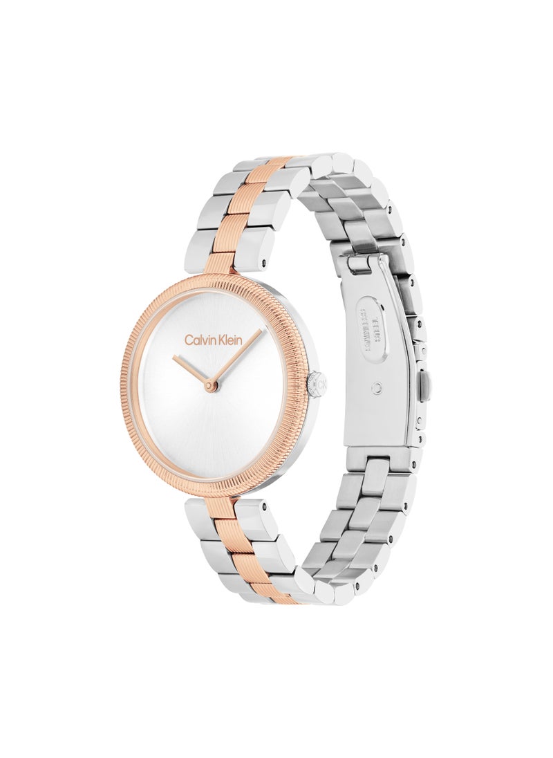 Gleam Steel Strap Analog Watch