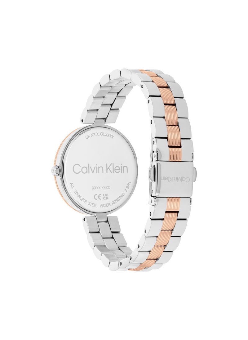 Gleam Steel Strap Analog Watch