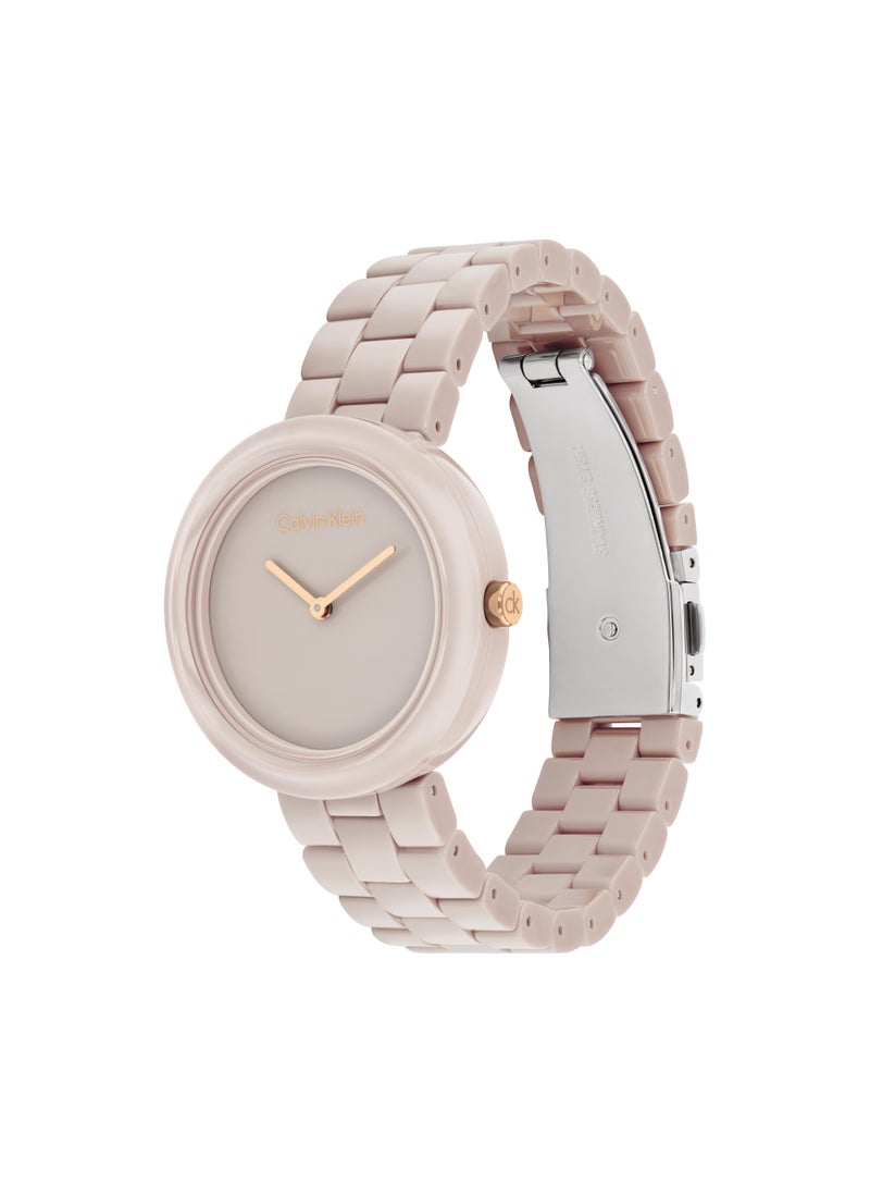 Pure Steel Strap Analog Watch