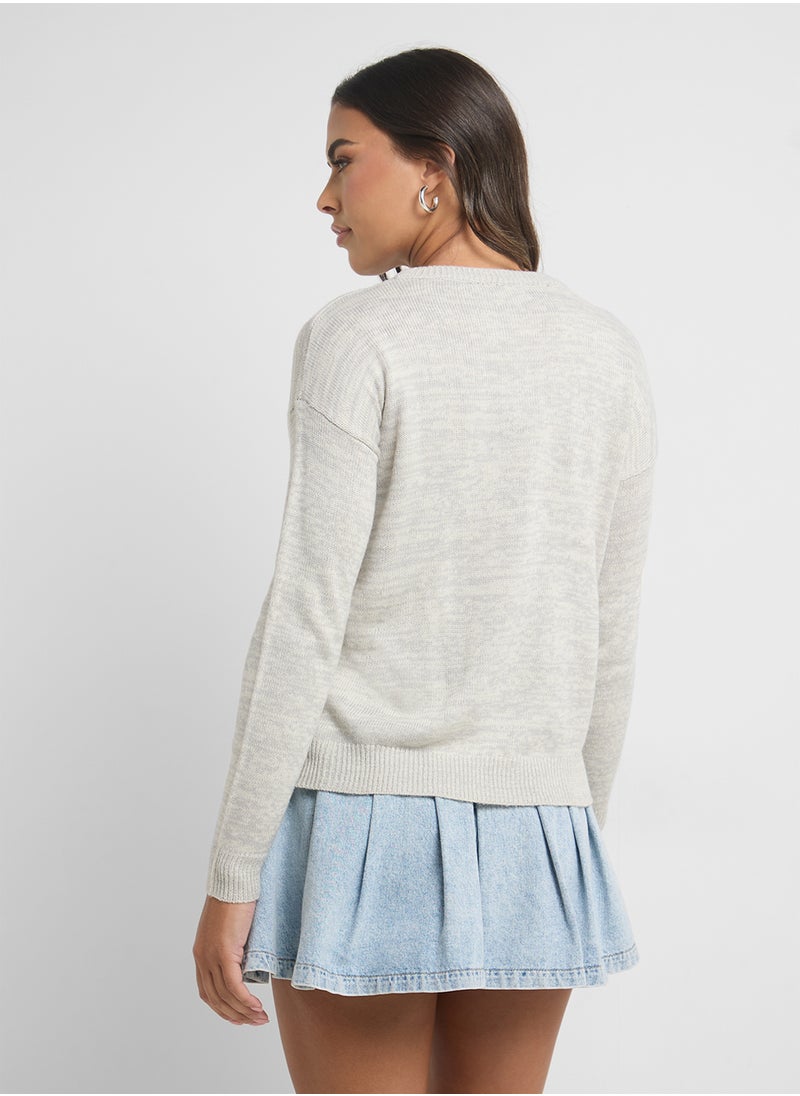 Penguin Applique Sweater