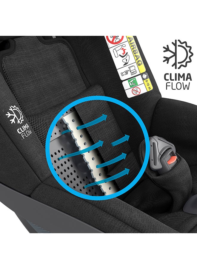 Pearl 360 Car Seat Authentic Black