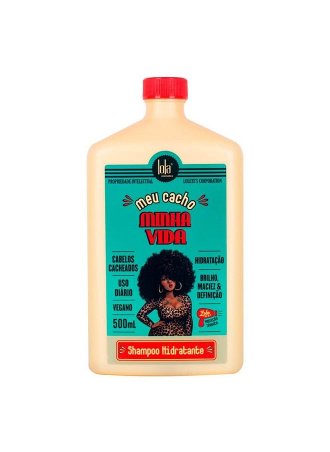 Lola From Rio - Meu Cacho Minha Vida - Hydrating Shampoo For Defined, Soft, Vibrant Curls, Nourishing, Mousturizing, Paraben, Sulfate-free 16.9 Fl Oz