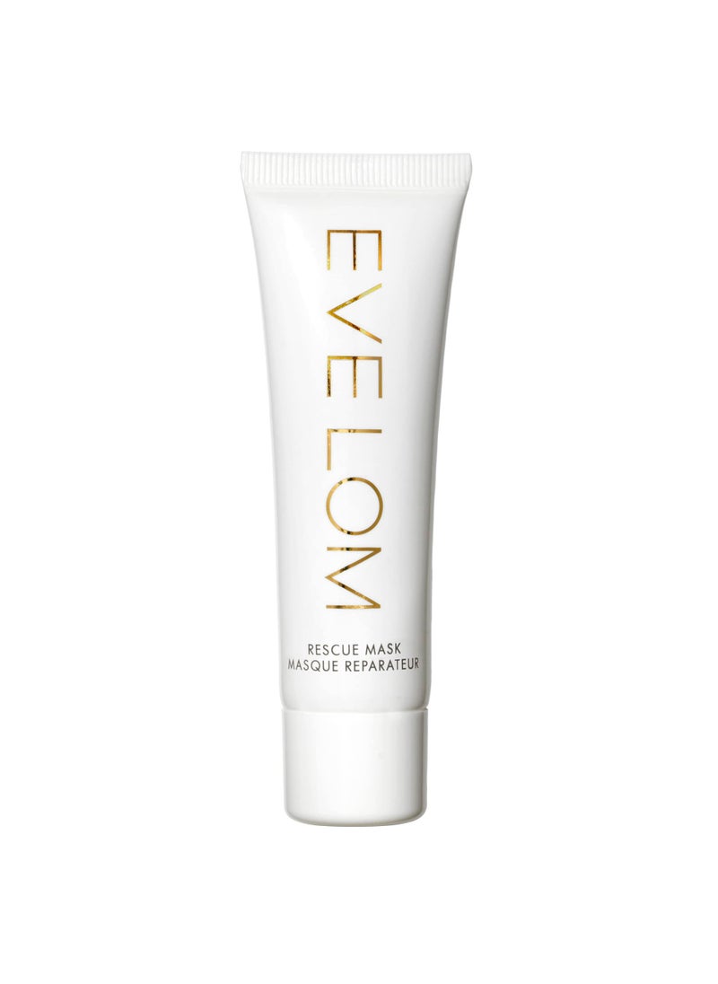 EVE LOM Rescue Facial Mask - Honey-Infused Kaolin Clay with Ground Almonds - Purifies, Conditions & Exfoliates for Brighter Complexion and Radiant Skin - Natural Ingredients (50 ml)