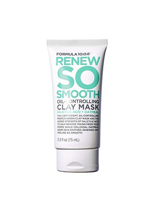 FORMULA 10.0.6 - Renew So Smooth Oil-Controlling Clay Mask 2.54 fl oz (75ml)