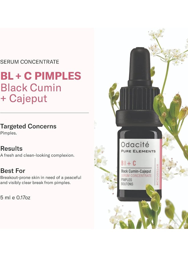 - Bl+C - Black Cumin-Cajeput - Dermatologist Recommended All Natural Facial Serum Concentrate