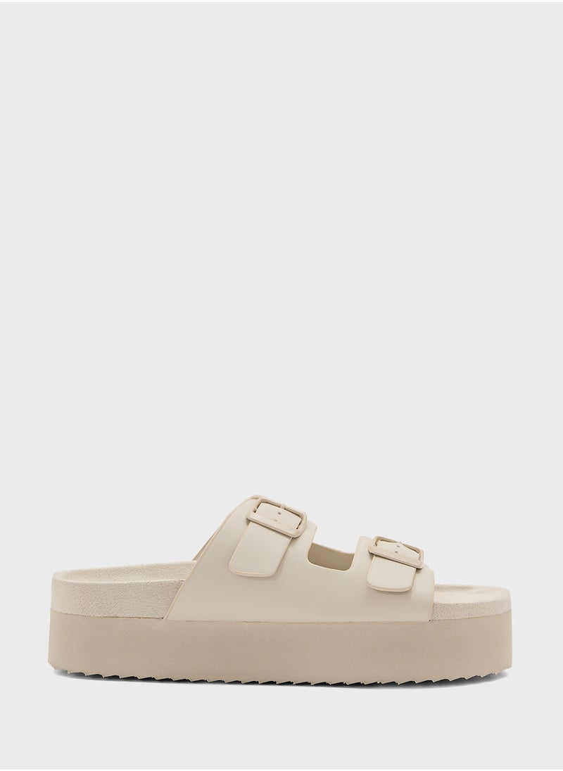 Flatform Comfy Footbed Sandal
