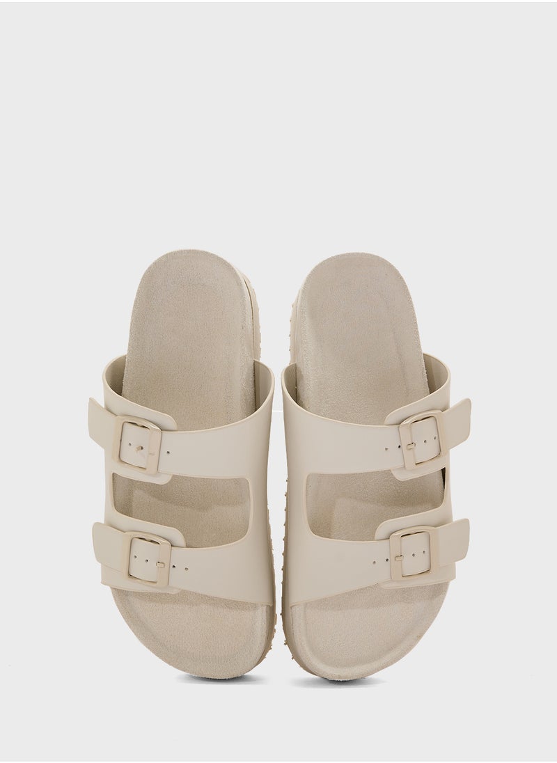 Flatform Comfy Footbed Sandal