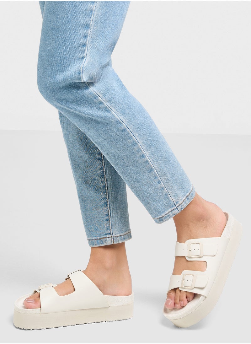 Flatform Comfy Footbed Sandal