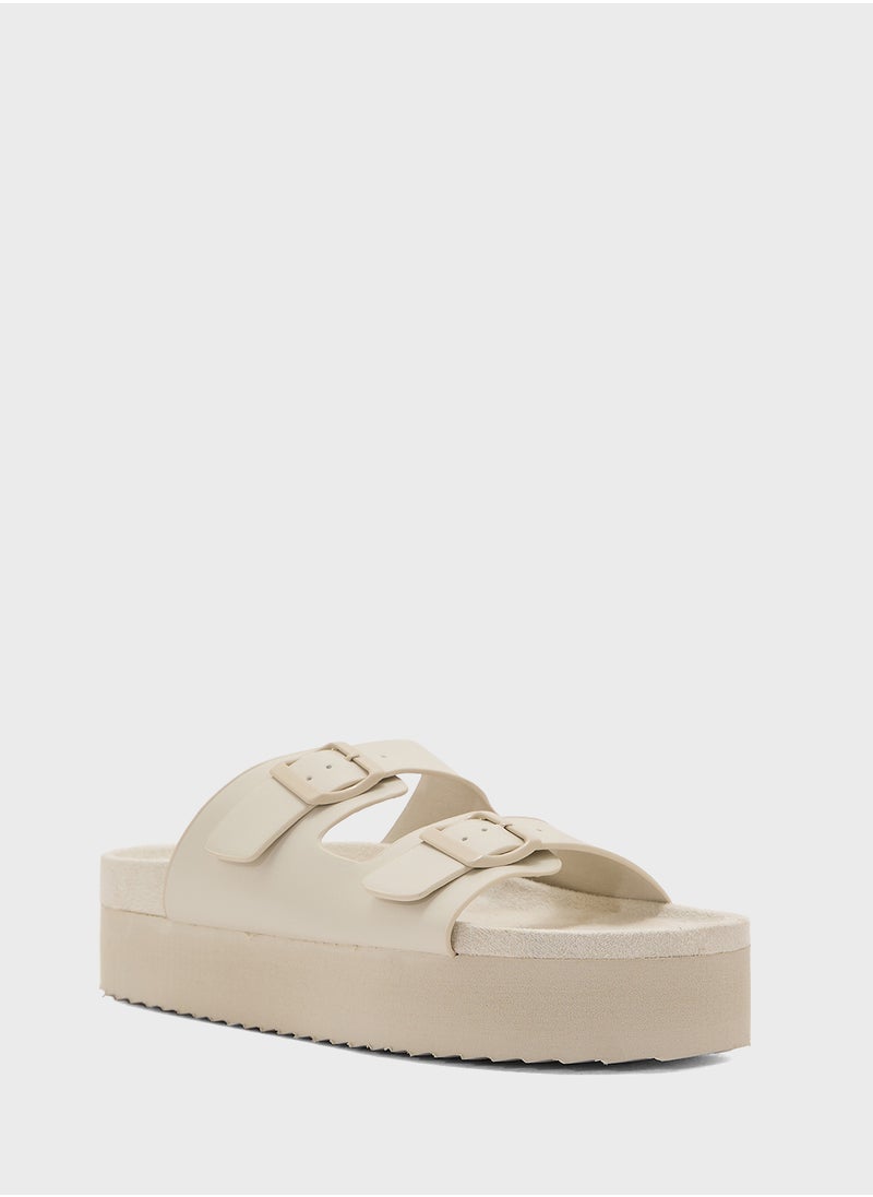 Flatform Comfy Footbed Sandal
