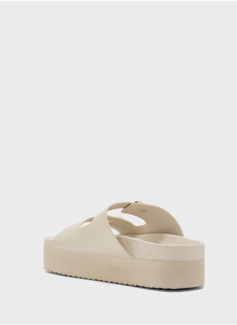 Flatform Comfy Footbed Sandal