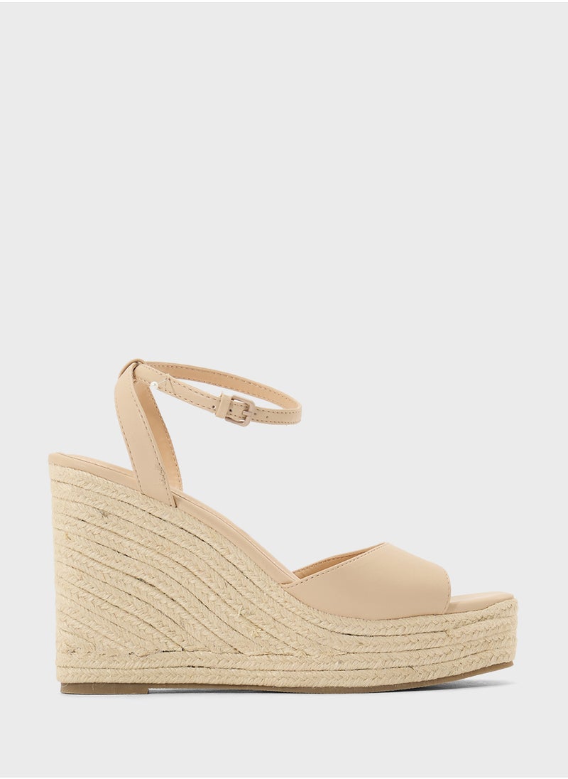 High Heel Wedge Sandal