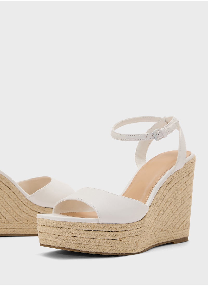 High Heel Wedge Sandal