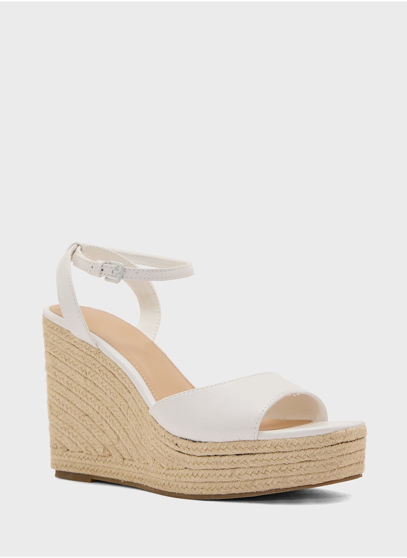 High Heel Wedge Sandal