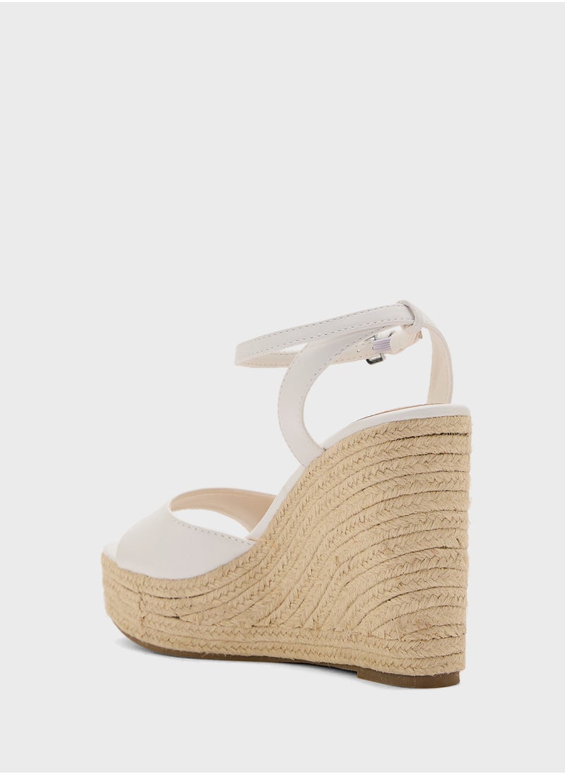 High Heel Wedge Sandal