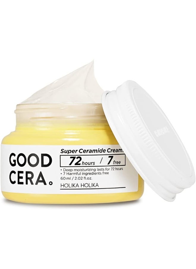 [] Good Cera Super Ceramide Cream 2.03 Fl.Oz. (60Ml) - 72 Hours Long Lasting Moisturizing Facial Cream, Hypoallergenic Ph5.5 Ceramide Cream For Sensitive And Dry Skin