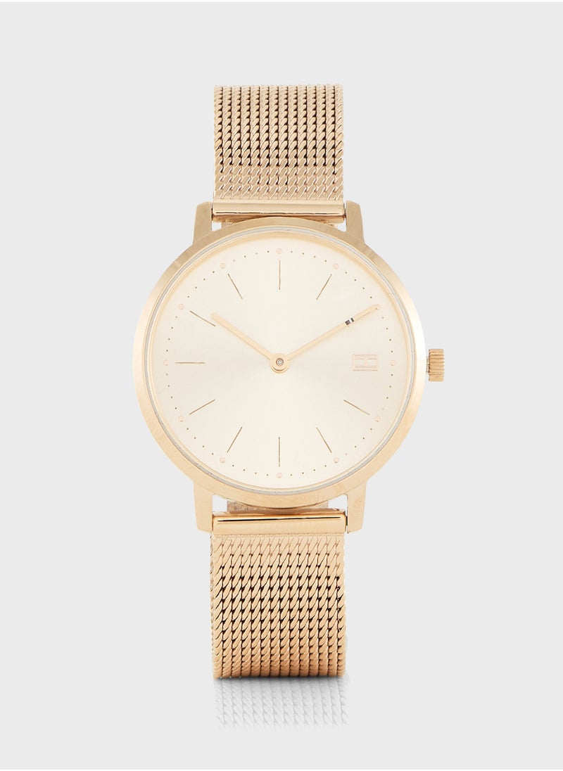 Pippa Mesh Strap Analog Watch