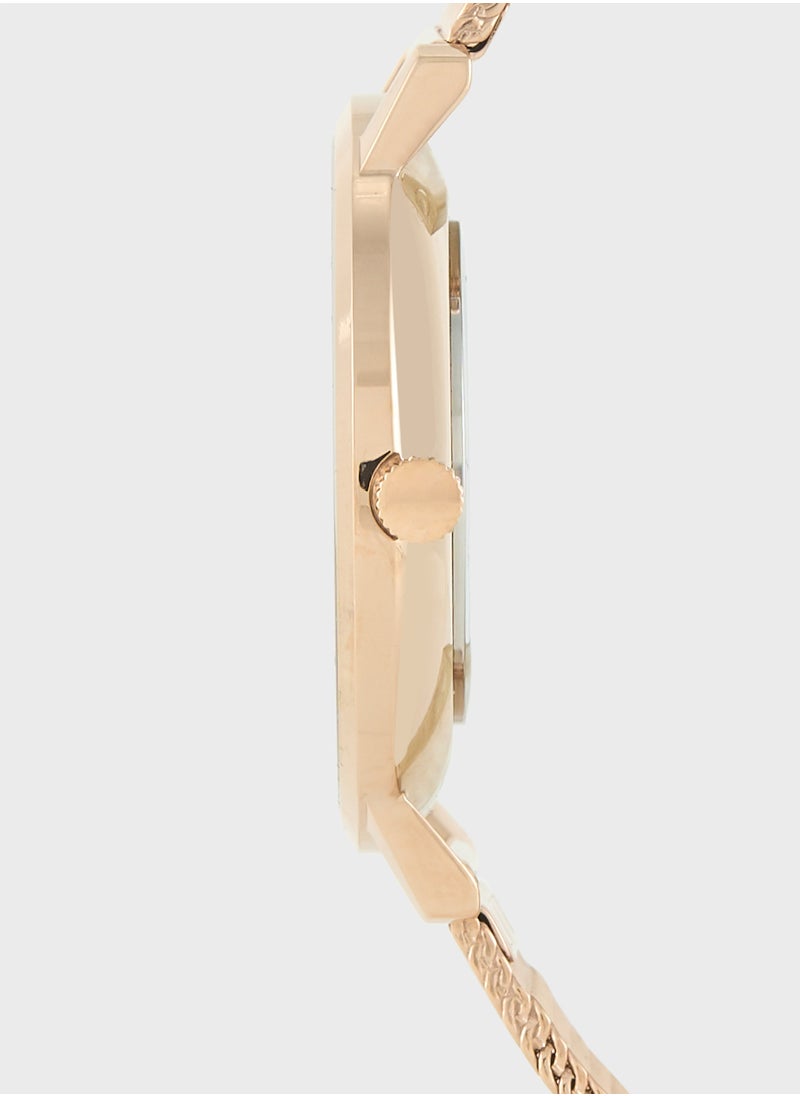 Pippa Mesh Strap Analog Watch