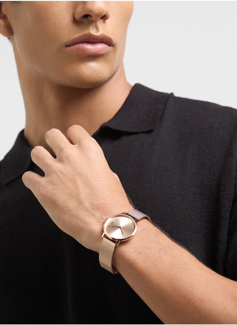 Pippa Mesh Strap Analog Watch