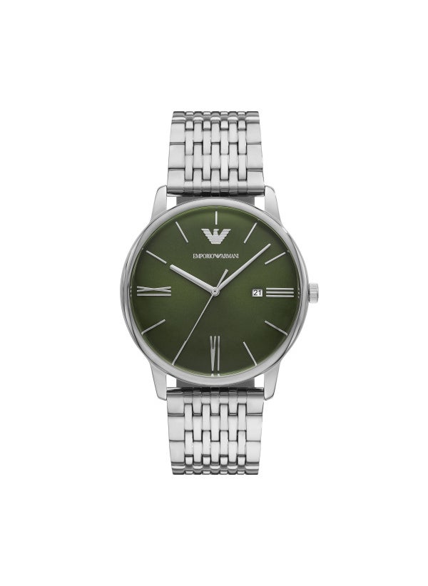 Ar11644 Minimalist Analog Watch