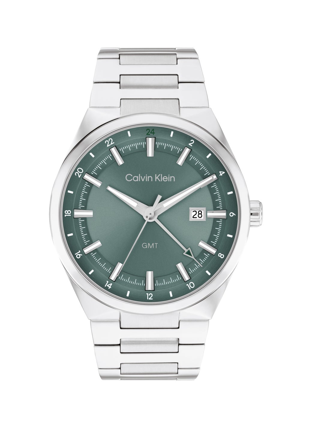 Distinguish Steel Strap Analog Watch