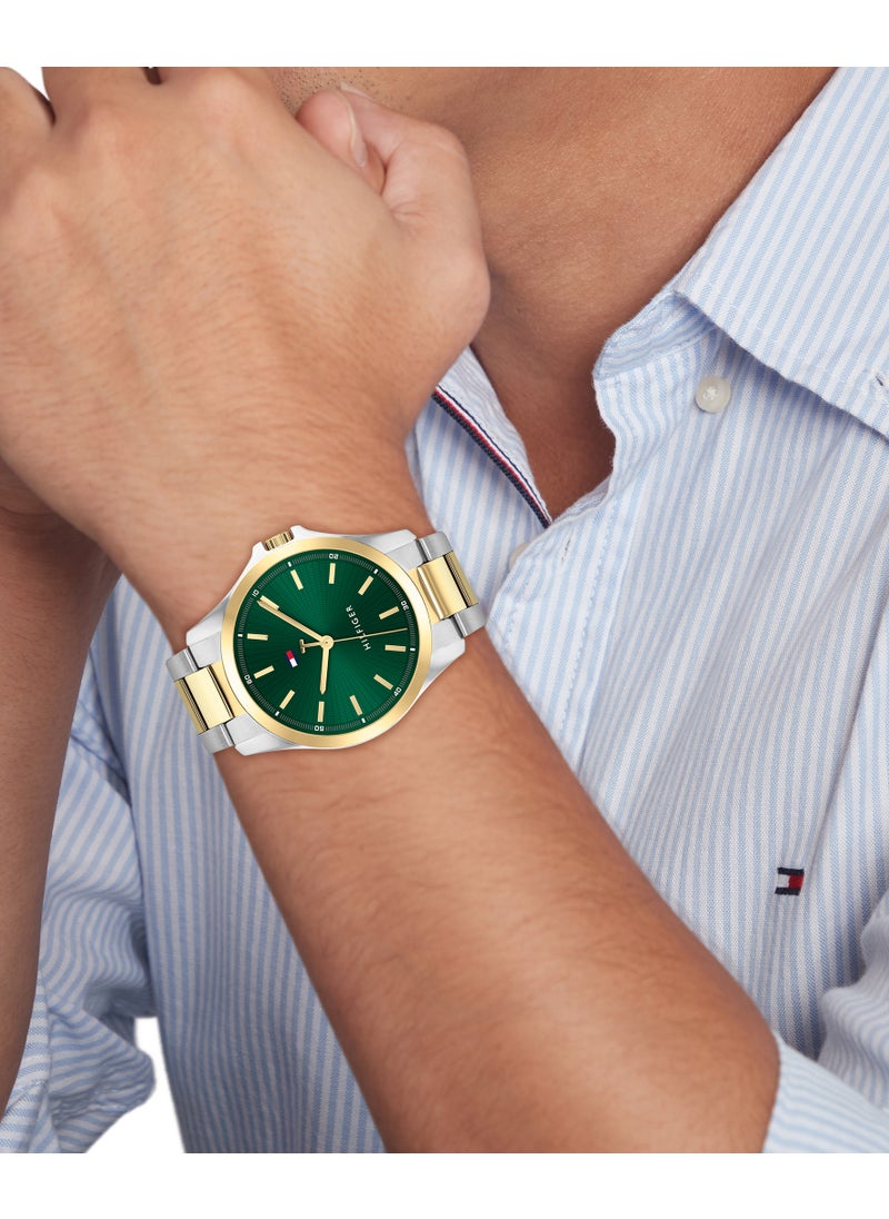 Bruce Steel Strap Analog Watch