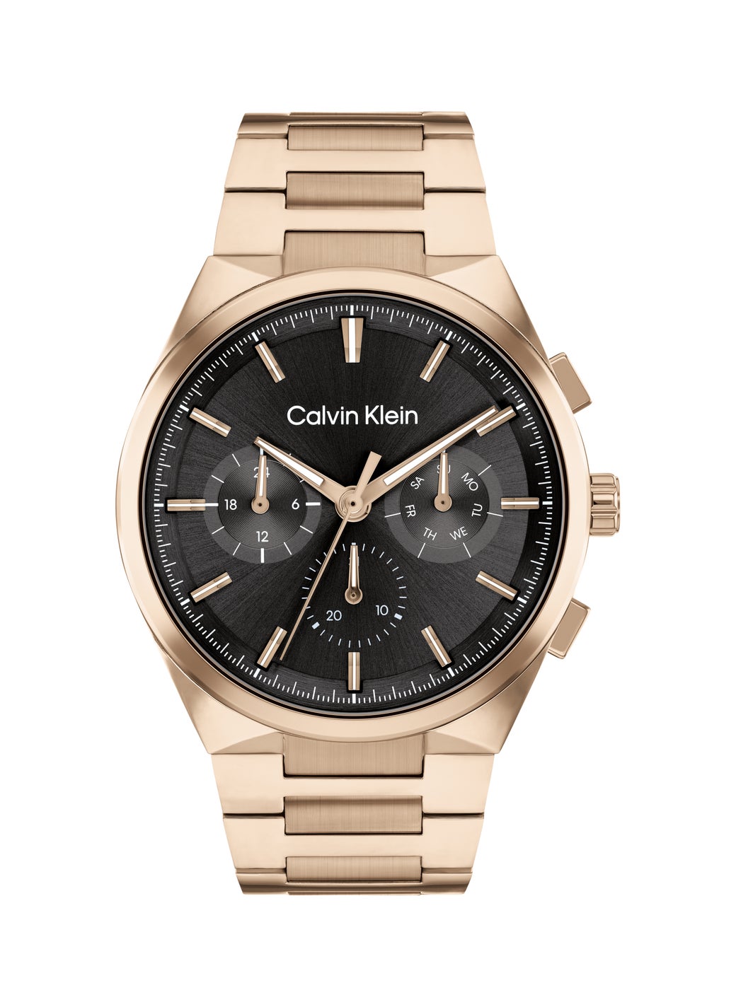 Distinguish Steel Strap Analog Watch
