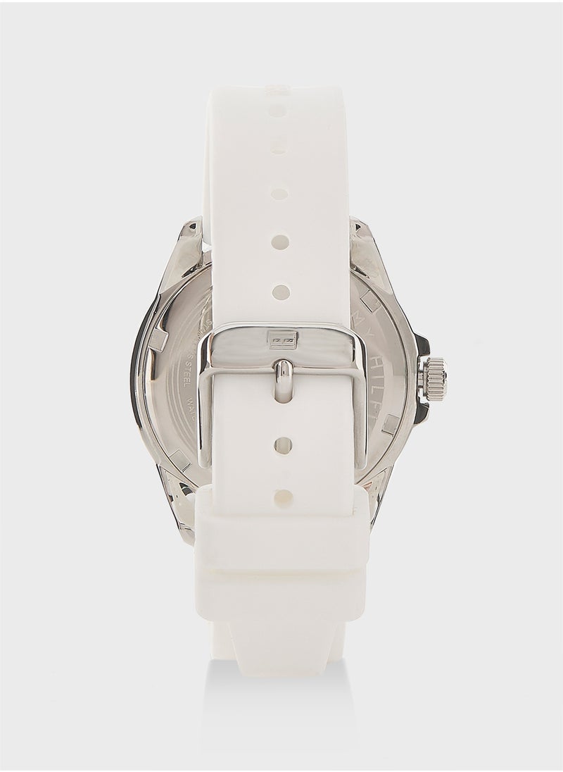 Casual Pu Strap Analog Watch
