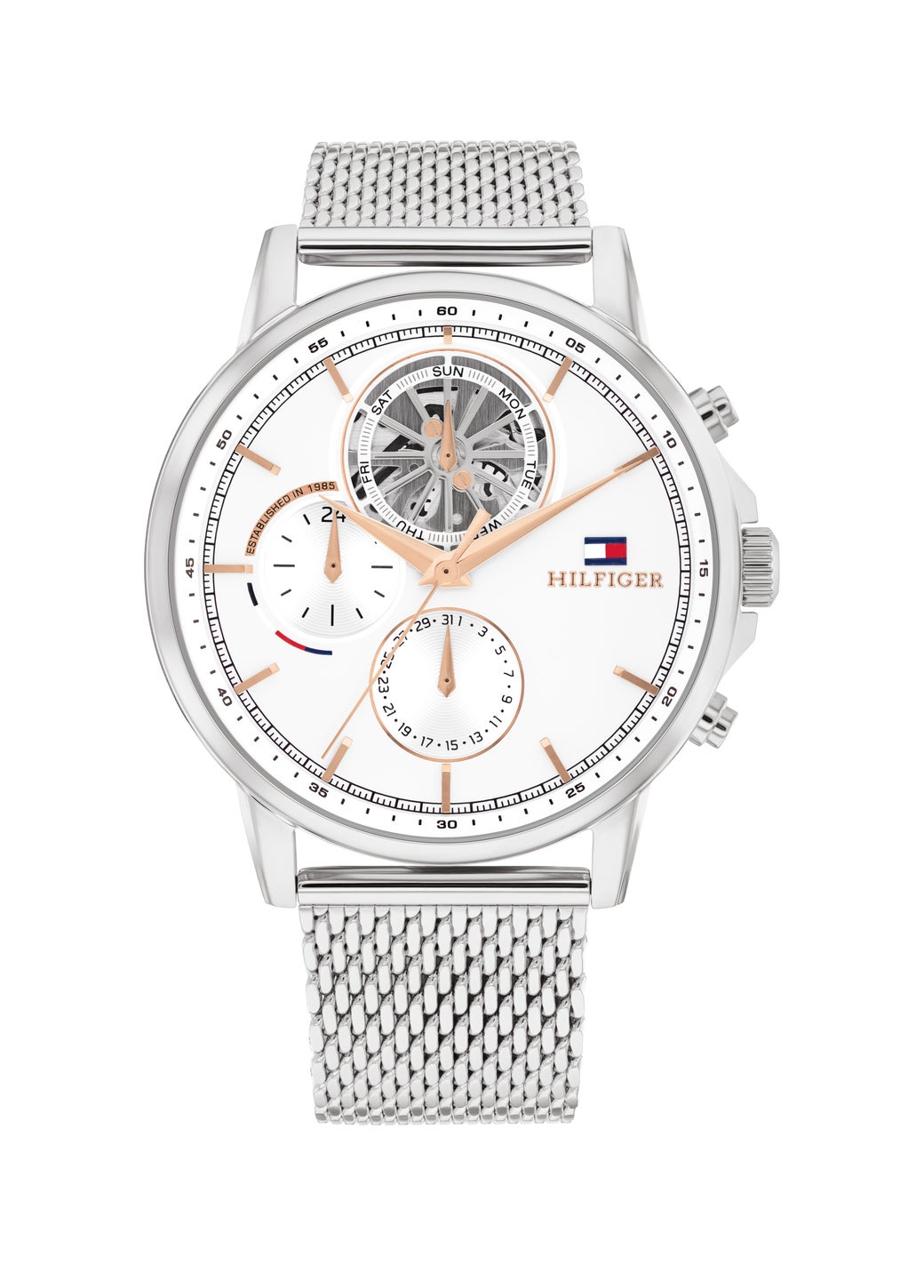 Stewart Steel Strap Analog Watch