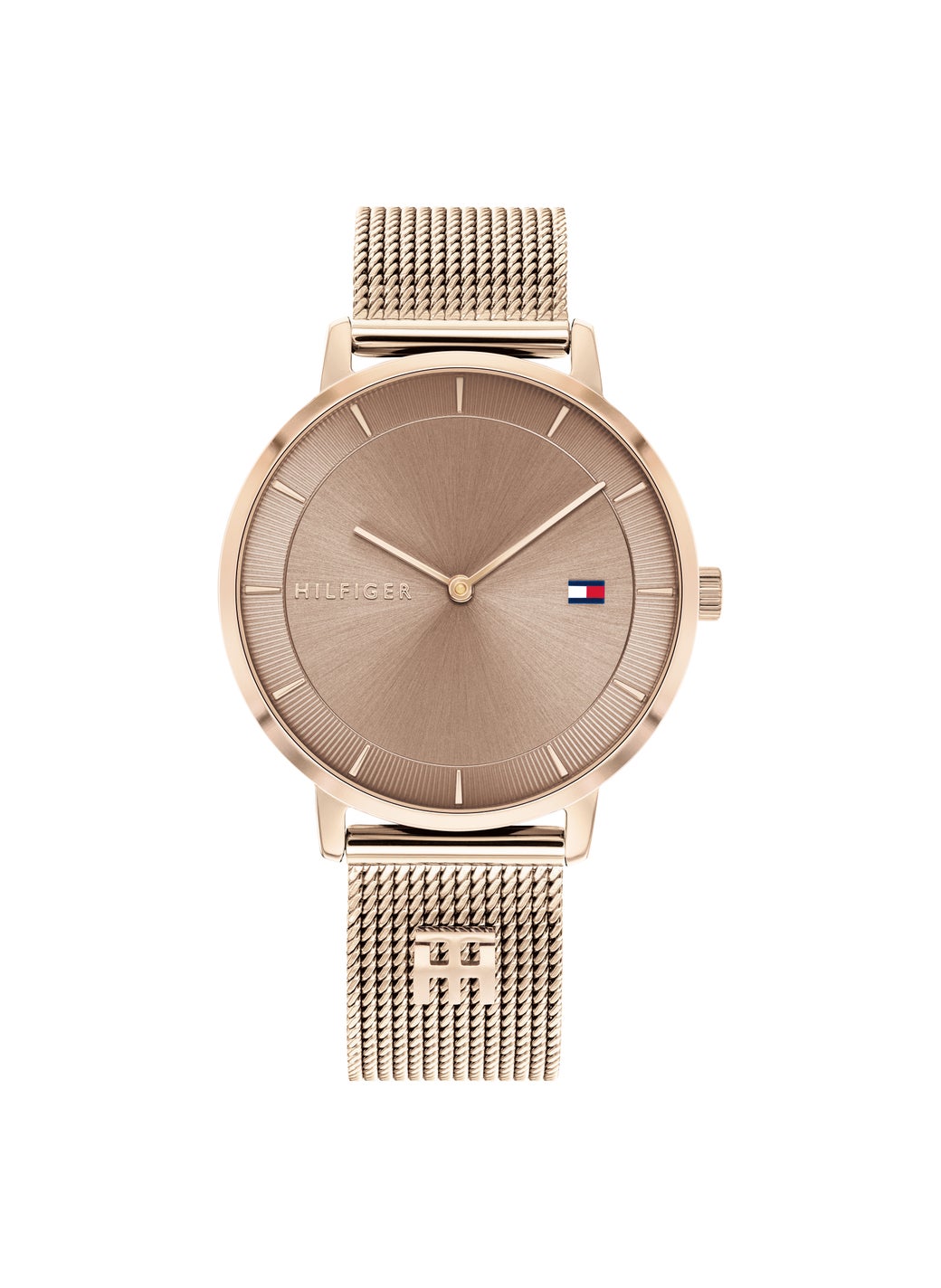 Tea Mesh Strap Analog Watch