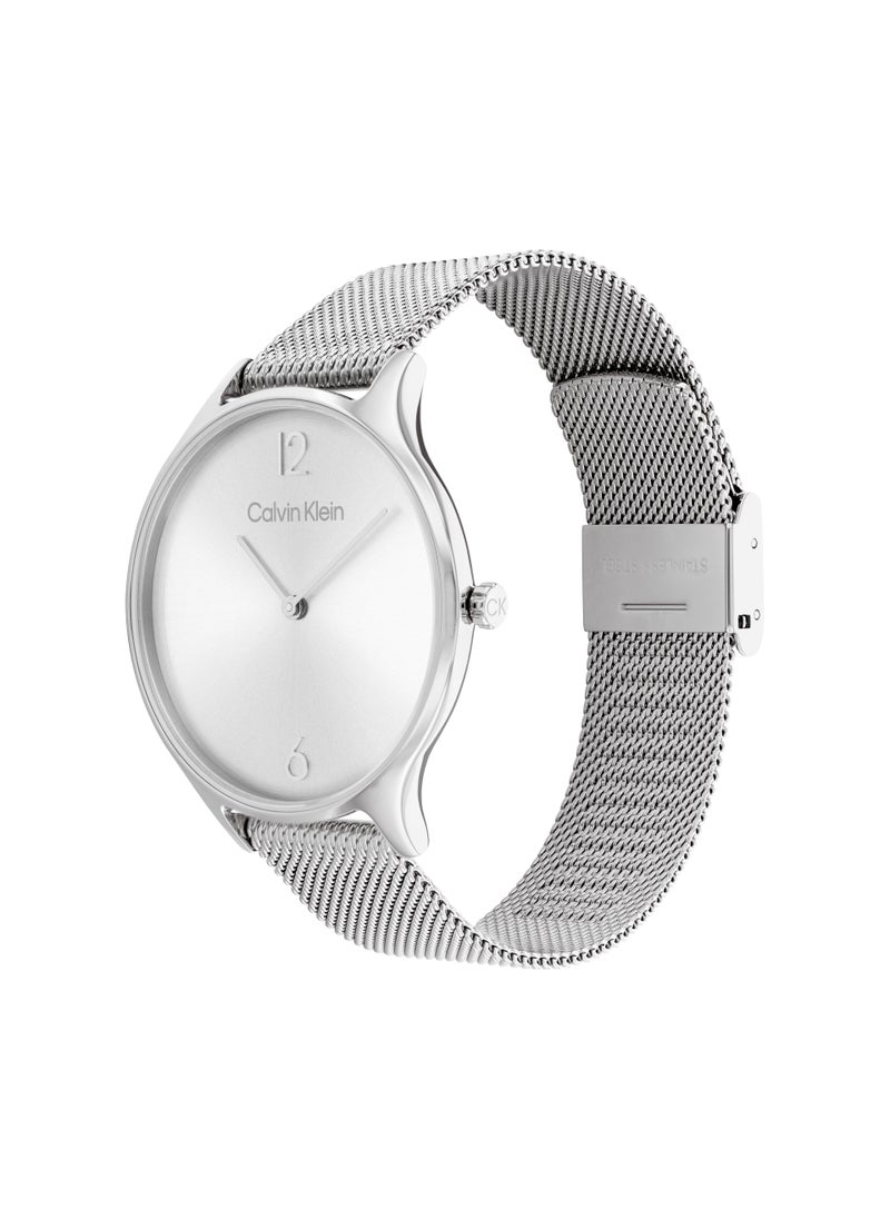 Timeless Mesh Strap Analog Watch
