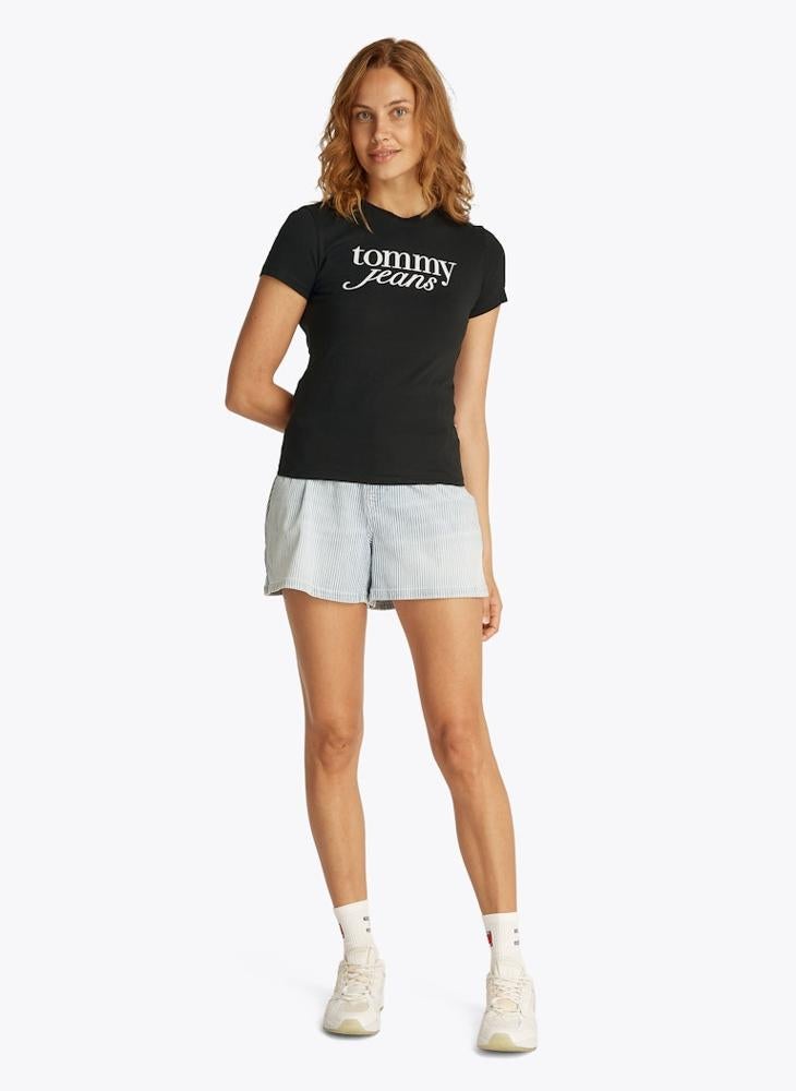Crew Neck Graphic T-Shirt