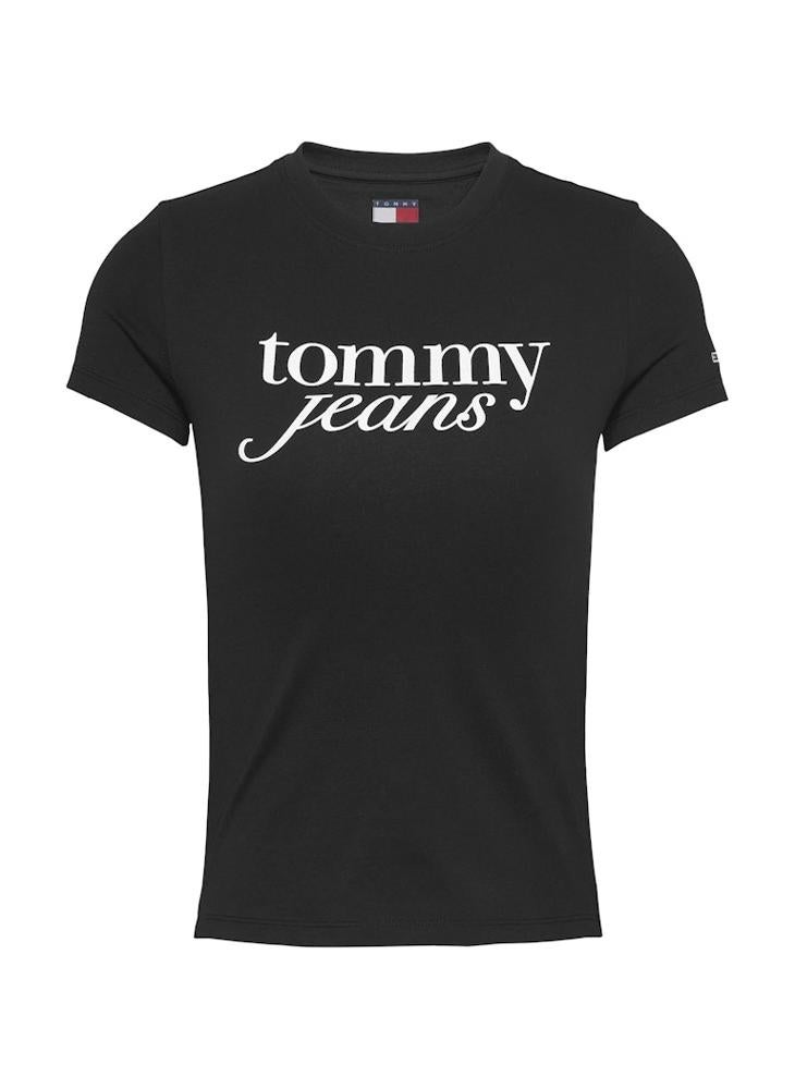 Crew Neck Graphic T-Shirt