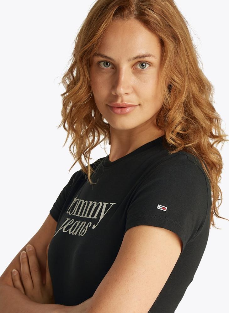 Crew Neck Graphic T-Shirt