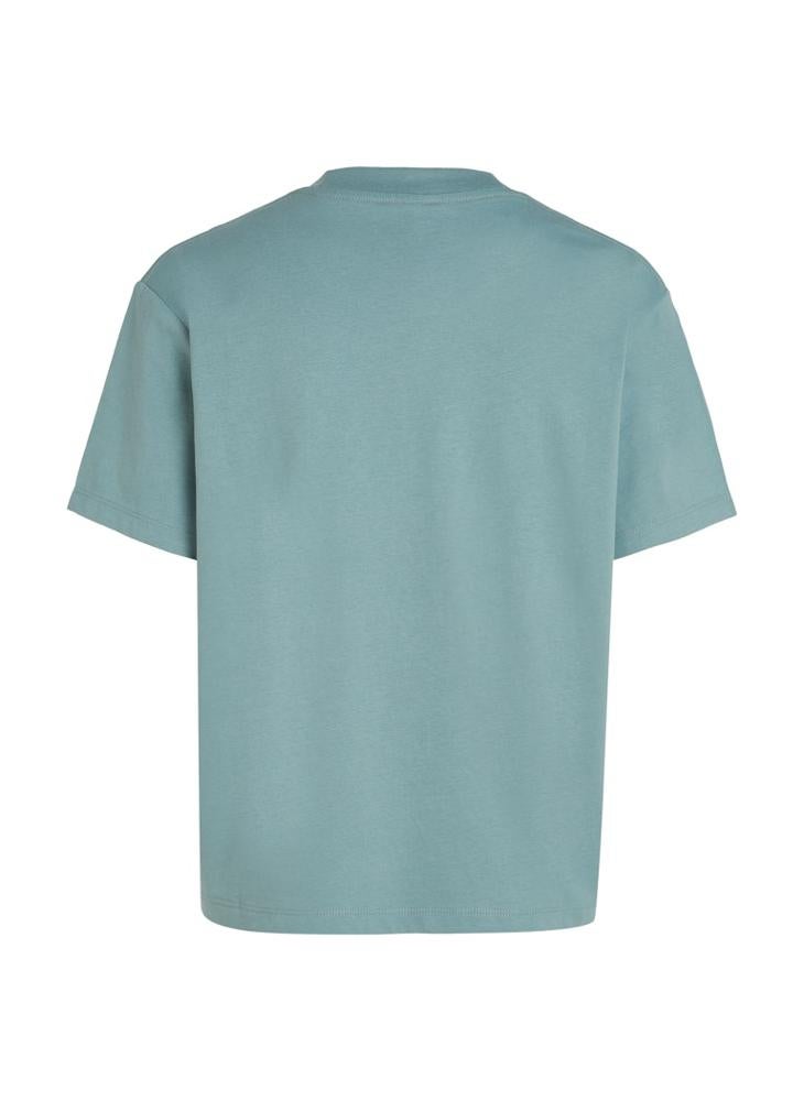 Logo Detail Knitted T-Shirt